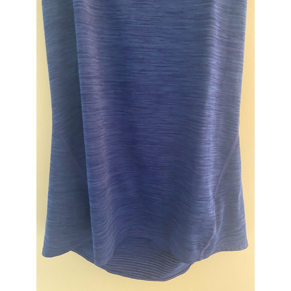 Athleta Womens Racerback Tank Top Blue Space Dye Athletic Workout Shirt S - Picture 8 of 8